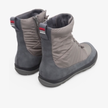 Camper Peu Pista Ankle Boots Grey - Mens Singapore FBJASN-092